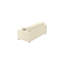 Canapé-lit en cuir grainé italien de 80 po avec matelas en mousse à mémoire de forme Mirabelle-117463954