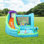 12.25' x 9.83' Bounce House with Slide and Air Blower