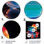 Planète saturne cosmique - Art mural en métal-360518723