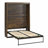Farmington Queen Murphy Bed, Rustic-100652709-114647446