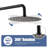 Complete Shower System with Rough-in Valve with 12 Inches Round Rain Shower Head-101590116