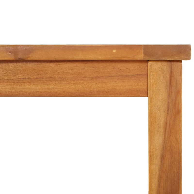Square Acacia Outdoor Coffee Table , 15.7'' in. W 15.7'' in. D