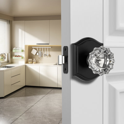 Boutons de porte en cristal Coolnews Retro Elegant Series