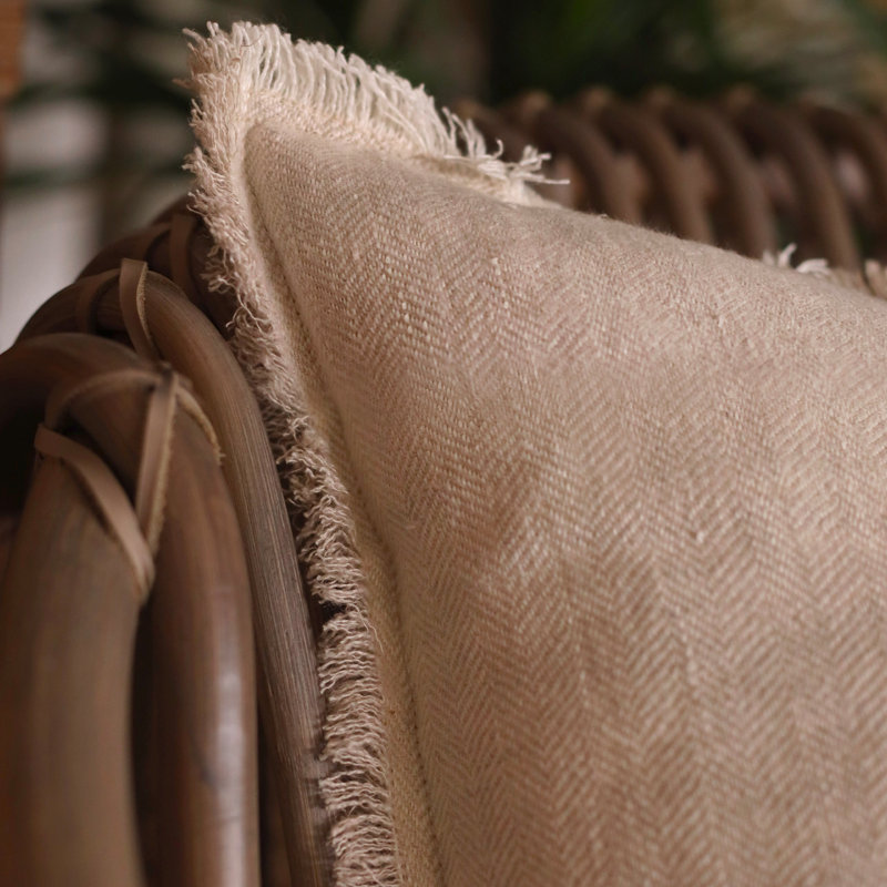 Beck Linen Lumbar Pillow Cover & Insert
