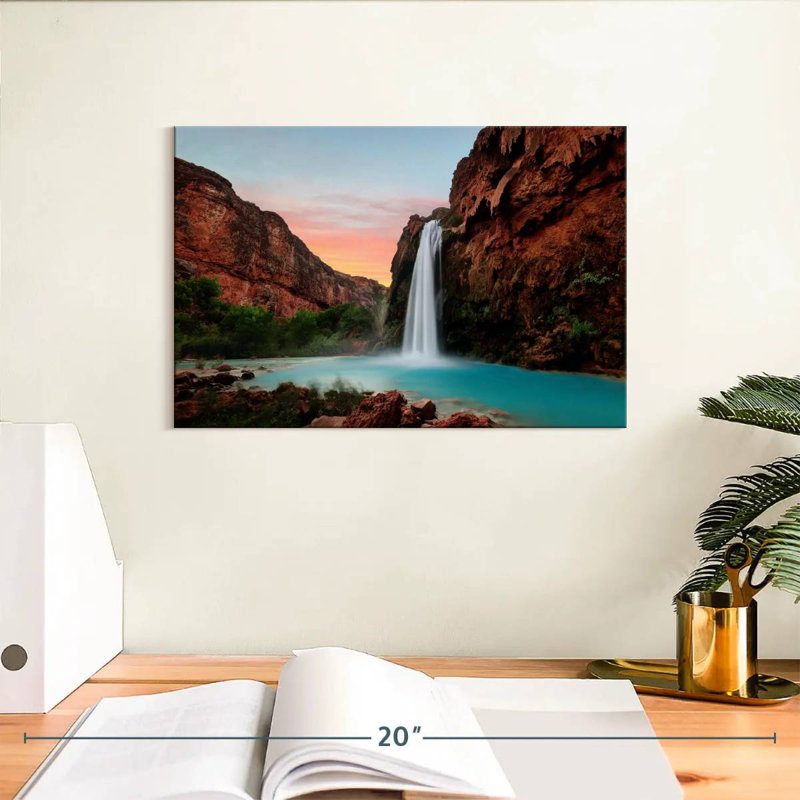 Alvord Havasu Waterfalls, 8" H x 12" W