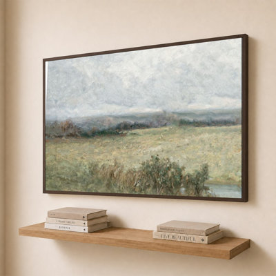 Hazy Meadow by Lucille Price - Graphic Art on Canvas