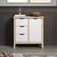 Remerton Solid Wood 78 cm W Chest of 3 Drawers-151523327