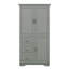 Armoire de rangement haute et spacieuse avec tiroirs et portes-460794649