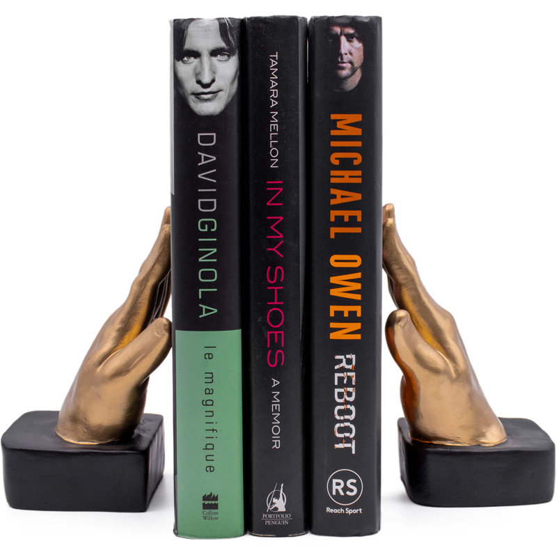Resin Non-Skid Bookends