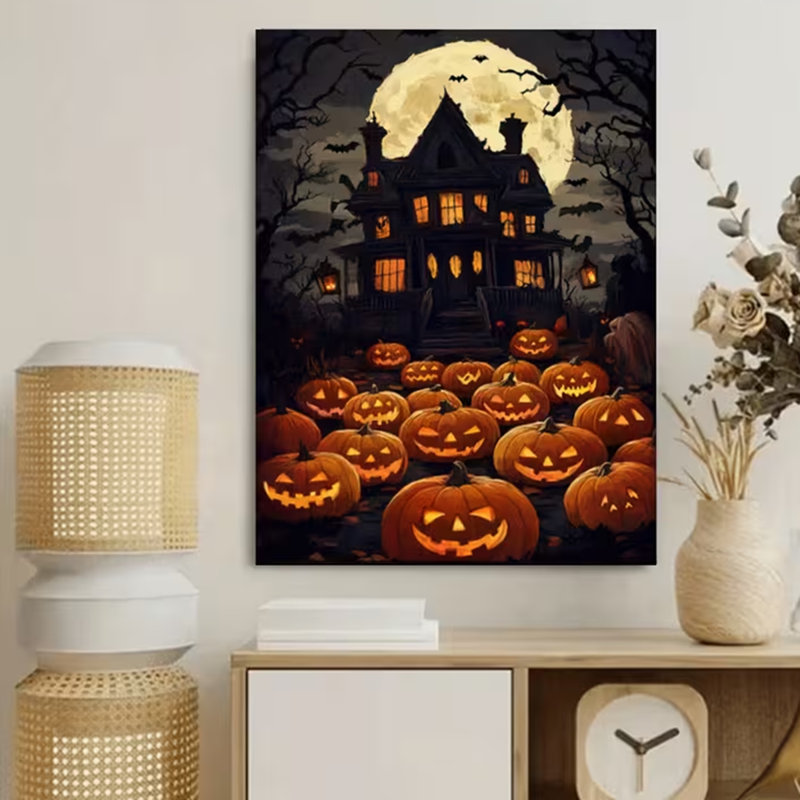 1 Piece Wrapped Canvas Wall Art