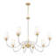 Lustre 8 lumières Ain en nickel brossé-1343763392