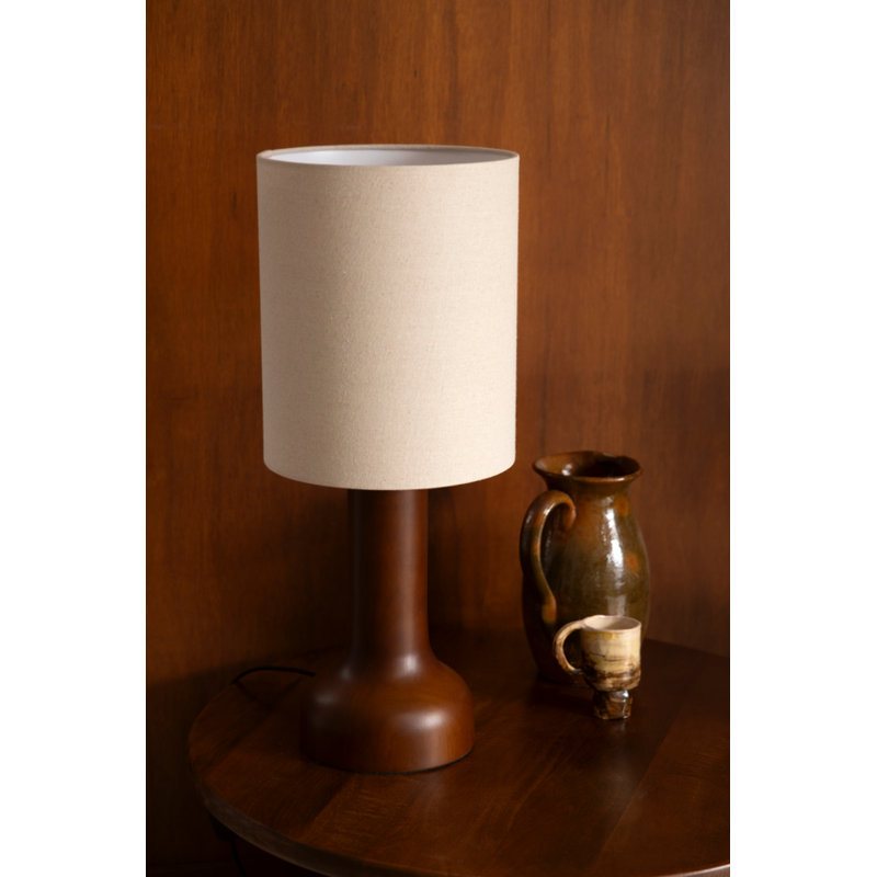 Jones Solid Wood Table Lamp