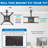 Mount-It! Flip-Down Ceiling TV Mount 23"-55"
