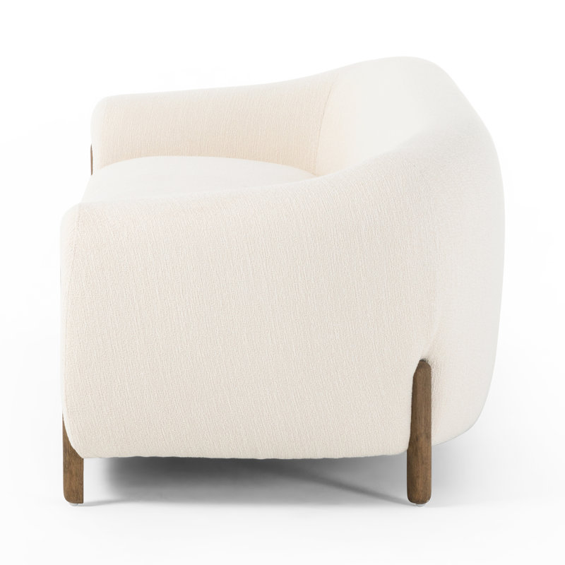 Lyla 86.5'' Sofa, Kerbey Ivory Boucle