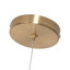 Lighting Luminaire suspendu sphère moderne 6 lumières, lustre spoutnik Mid-Century