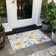 Machine Washable Indoor/Outdoor Millner ACN2262 Floral Rug