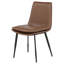 Chaise d'appoint rembourrée Bozhidar (ensemble de 2)