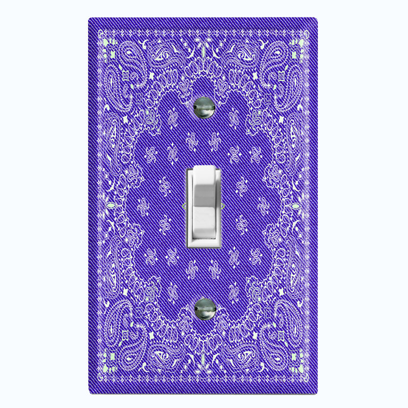 Interrupteur à levier, Mauve