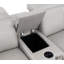 Ensemble inclinable en cuir véritable - canapé et causeuse avec 5 fauteuils inclinables électriques-2030573185