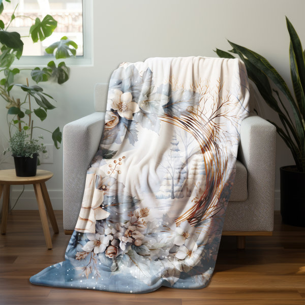 East Urban Home Zaelia Throw Blanket | Wayfair