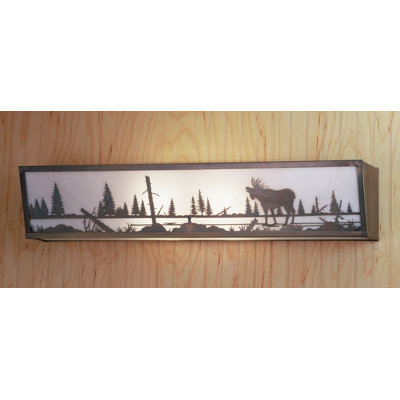 Moose Creek 4 - Light Bath Bar