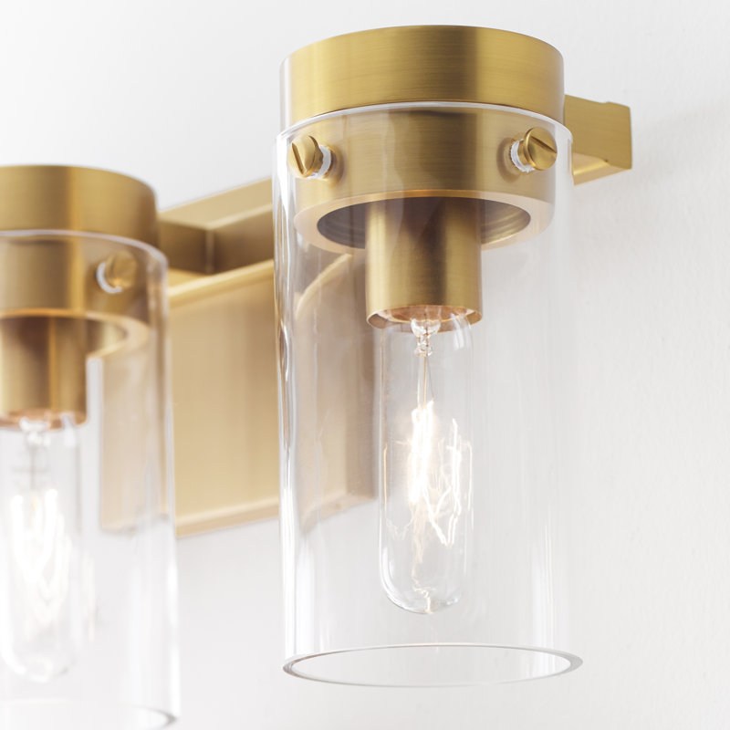 Garrett 3 - Light Vanity Light, Burnished Brass