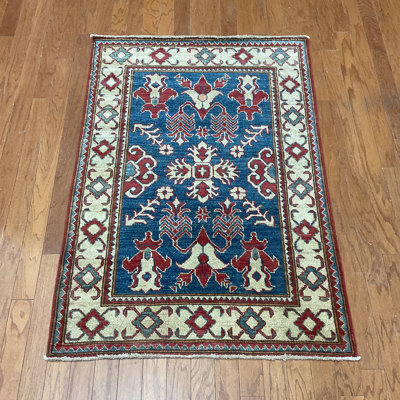  Handmade Super Kazak Wool Rug