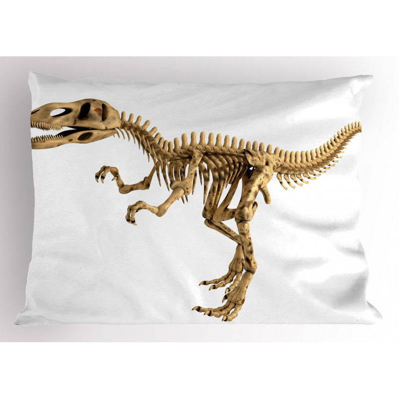 Dino Polyester Sham Set, Twin