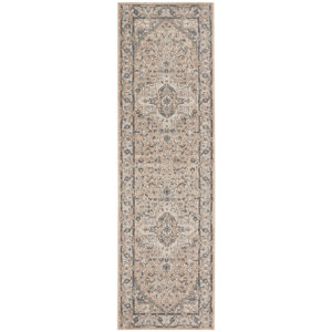 Lark Manor Jurado Oriental Beige/Gray Area Rug & Reviews | Wayfair