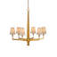 Goldfinch 6 - Light Wrought Iron Chandelier