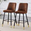 Tabouret de bar en suède