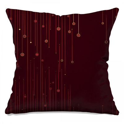 Coussin décoratif abstrait, coussins double face Art