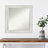Salon Silver 23.25 in. x 29.25 in. Bathroom Vanity Non-Beveled Wall Mirror-891003267