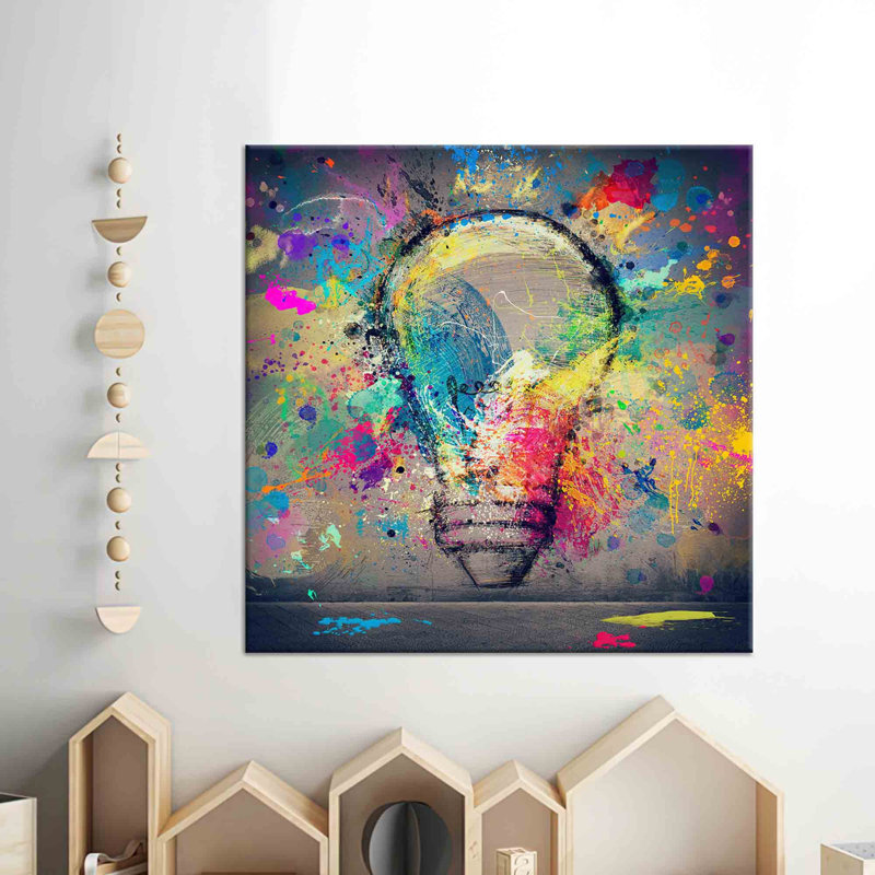 Print on Canvas, 80 cm H x 80 cm W, Does Not Apply, Wrapped Canvas