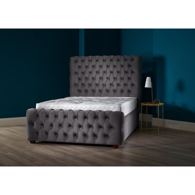 Timothy Upholstered UK Small Double - DE 120 X 190 Cm Bed, Double (4'6)