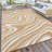 Outdoor Rug Reversible Outdoor Doormat Waterproof, Modern Plastic Straw, Abstract, Mark Resistant, Easy Clean, Portable, Low Pile, for Patio, Deck, Camping, RV-1722809569-1722809582