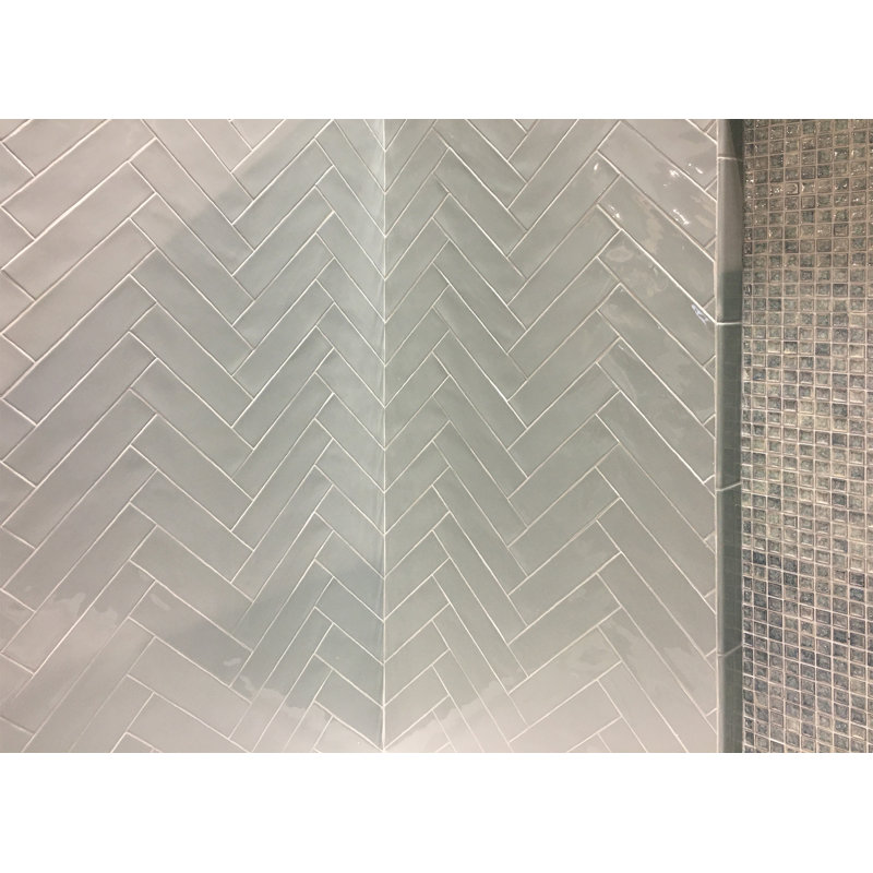 Guastavino 3" x 12" Ceramic Subway Tile, Aquamarine