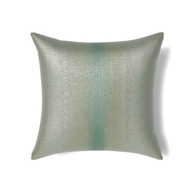 Anguilla Square Pillow Cover & Insert, Aqua