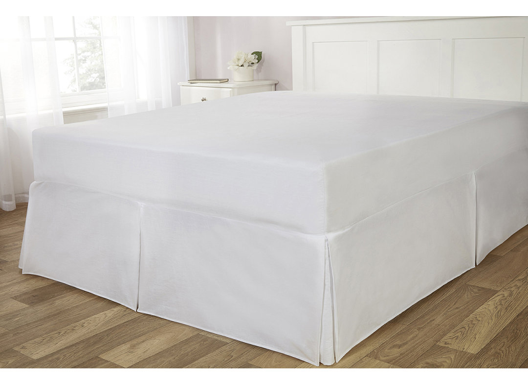 Holiness 56 Thread Count Pleated Bed Valance