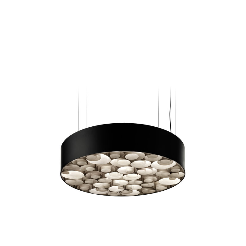 Spiro 1 - Light LED Pendant, Matte Black, Gray