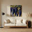Art mural gris en métal Fruit Grape Concord-1183529364