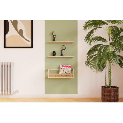 Locelso Wood Floating Shelf