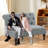 Murdis 45'' Reception Loveseat-863658720