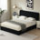 Lit plateforme tapissier Coletti