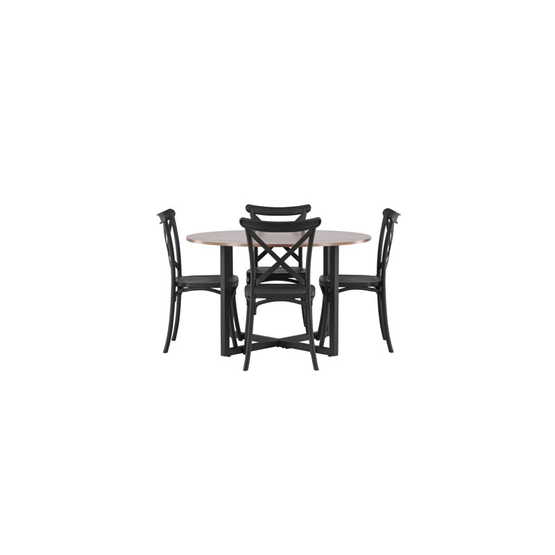 Toney 4 - Person Dining Set