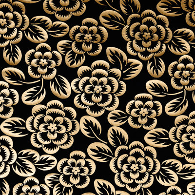 Tissu floral Angelica
