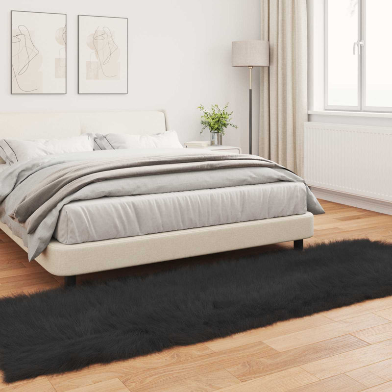 Solid Colour Standard Area Rug, Runner 80 x 250cm