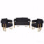 Teddy fleece 2-seater Sofa, Metal Frame-1010295172