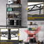 65cm W Metal Storage Rack
