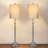 Pavanjit Buffet Lamps Table Lamps Unique Artistic Design Shade for Console Table at Landing Erea, Entryway, Buffet or Sideboard Table at Dinning Room-735400007